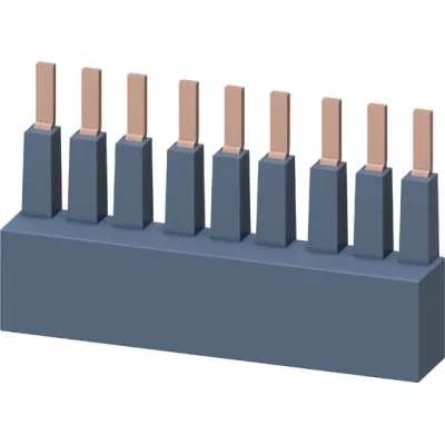 SIEMENS Sammelschiene 3RM1910-1BA | 3-Phasen | Zubehör für SIRIUS 3RM1 | für 3 Motorstarter | Schraubanschluss