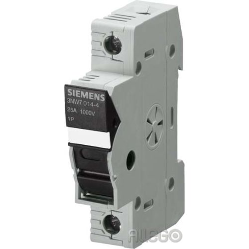 Bild: Siemens Zylinder-Sicherungssockel 2p,25A,10x38,100 3NW7023-4