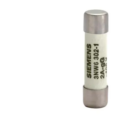 Siemens Zylindersicherung 3NW6301-1 | 6A | 8x32mm | gG | 400V AC | keramisch | für Industrieanlagen