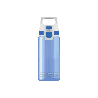 SIGG Trinkflasche VIVA ONE 8629.20 | Kinder Sportflasche 0.5L | auslaufsicher BPA-frei | Polypropylen Blau