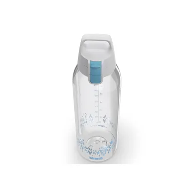 SIGG Trinkflasche Total Clear One MyPlanet 1,5L | Tritan Renew | BPA-frei | Auslaufsicher | Spülmaschinenfest | Aqua