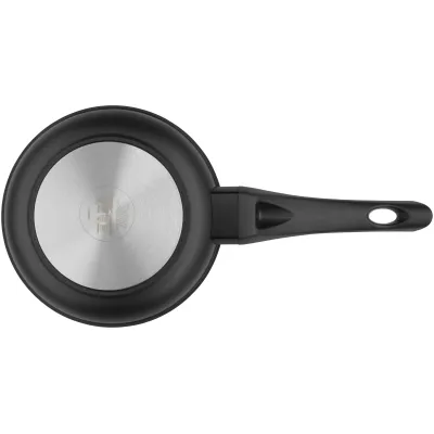 Silit Stielpfanne Merida 20 cm 2110300397 | Antihaftbeschichtet | Aluguss | Induktion | PFOA frei | schwarzer Griff