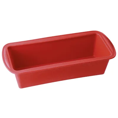 Dr. Oetker Silikon-Kastenform 1265 Flexxible Love | 24x10x7,5 cm | Platinsilikon | Antihaft | rot