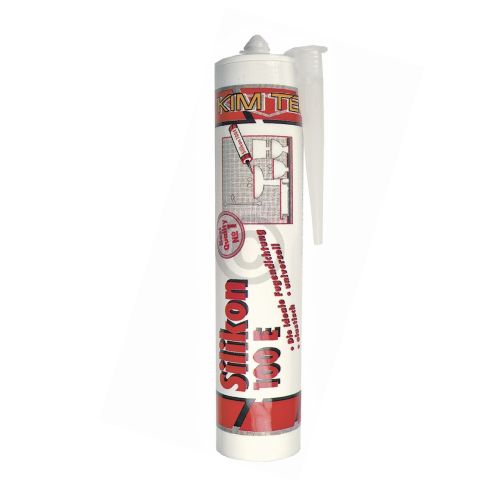 Bild: Silikondichtung weiß KIM-TEC 5150011 Silikon 100 E 310ml