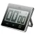 Bild: Silit Kurzzeitmesser Attimo 2141288619 | Digitaler Küchentimer | Touch-Bedienung | Magnetisch | XL-Anzeige | Schwarz