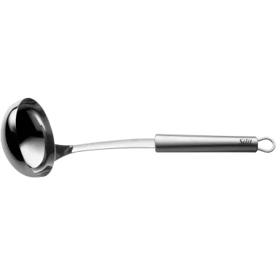 Silit Portionsschöpfer Classic Line 2142302650 | Suppenkelle Edelstahl 30 cm | ergonomischer Griff | spülmaschinenfest