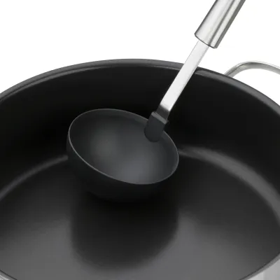 Silit Portionsschöpfer Classic Line 2142300700 | Suppenkelle Edelstahl/Kunststoff 30 cm | spülmaschinengeeignet