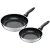 Bild: Silit Bratpfannen-Set Domus 2-teilig | 24 cm & 28 cm | Edelstahl 18/10 | Antihaft | Induktion | Silber