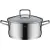 Bild: Silit Bratentopf Extra Cook 20 cm 2101306306 | Edelstahl 18/10 | Glasdeckel | Induktion geeignet | Messskala | edelstahl