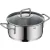 Bild: Silit Bratentopf Extra Cook 20 cm 2101306306 | Edelstahl 18/10 | Glasdeckel | Induktion geeignet | Messskala | edelstahl