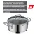 Bild: Silit Bratentopf Extra Cook 20 cm 2101306306 | Edelstahl 18/10 | Glasdeckel | Induktion geeignet | Messskala | edelstahl