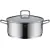 Bild: Silit Bratentopf Extra Cook 24 cm 2101306313 | Edelstahl 18/10 | Glasdeckel | Induktion | Spülmaschinenfest