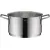 Bild: Silit Kochtopf Extra Cook 20 cm 2102306337 | Edelstahl 18/10 | Glasdeckel | Induktion | spülmaschinenfest