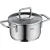 Bild: Silit Extra Cook Mini-Bratentopf 12 cm 2101306375 | Edelstahl 18/10 | Glasdeckel | Induktion | stapelbar