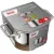Bild: Silit Extra Cook Mini-Bratentopf 12 cm 2101306375 | Edelstahl 18/10 | Glasdeckel | Induktion | stapelbar