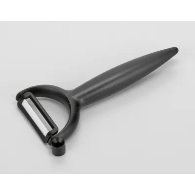 Silit Keramikschäler Brio 21.4124.0327 | Sparschäler für Obst & Gemüse | extrem scharf | spülmaschinengeeignet | schwarz