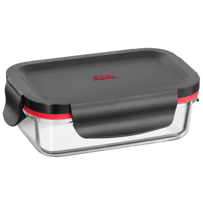 Silit Multifunktionsschale Storio | Frischhaltedose Glas 0,25l | mit Deckel | mikrowellengeeignet | stapelbar