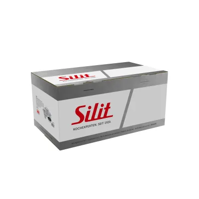 Silit Kochgeschirr-Set Scalea 2109287872 | Topf-Set 6-tlg | Edelstahl 18/10 | Induktion | Glasdeckel | spülmaschinenfest