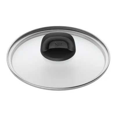 Silit Topf-Set Silargan® Modesto 2109306146 | 4-tlg. | Induktion | nickelfrei | schnittfest | Glasdeckel | Schwarz