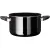 Bild: Silit Topf-Set Silargan® Modesto 2109306146 | 4-tlg. | Induktion | nickelfrei | schnittfest | Glasdeckel | Schwarz