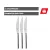 Bild: Silit Steakmesser Set Trend 3-teilig 23,2 cm | Wellenschliff | Edelstahl | spülmaschinenfest | silber