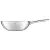 Bild: Silit Wok-Pfanne Wuhan 28 cm | Induktion | Edelstahl 18/10 | CeraProtect Antihaft | PTFE-frei | Silber