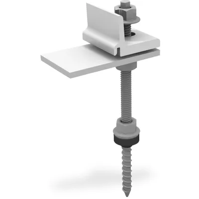 K2 Systems Stockschraube 2003276 | SingleRail Climber Hanger Bolt M12x250 | Edelstahl V2A | Sechskant | Faserzement