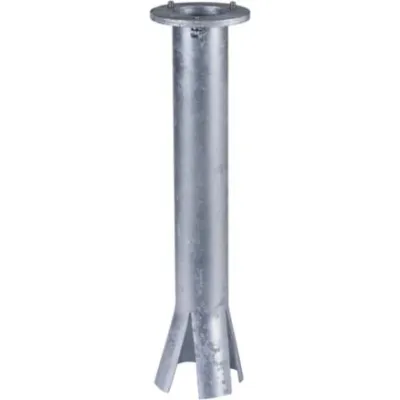 SITECO Erdstück 5AA40006X | für CL Poller 90/120 | Montageplatte | Stahl verzinkt | Länge 500 mm