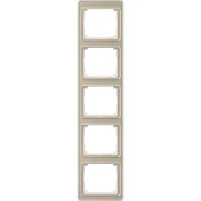 SL/gb Rahmen 5fach senkr. SL 500/gold-bronze