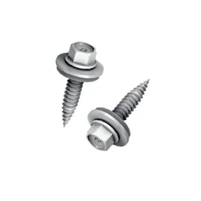 SL Rack Bohrschraube 93160-25 | selbstfurchend | 6,0x25 mm | DS 16 mm | Edelstahl | Außensechskant | mit Dichtscheibe