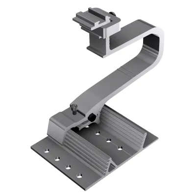 SL Rack Dachhaken 3D SL Alu K 11145-01c | Photovoltaik Ziegeldach | höhenverstellbar 44-64mm | Aluminium