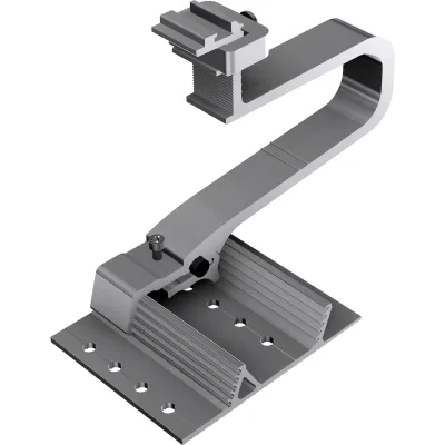 SL RACK Dachhaken 3D SL Alu XL 11100-02 | Aluminium | verstellbar | für Ziegeldächer | hohe Schneelast | lang | bunt