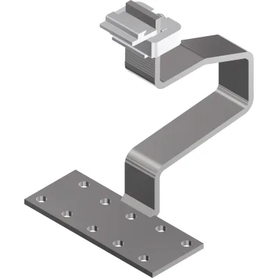 SL Rack Dachhaken 13145-01 SL-A2-45 | 45 mm Dachlattenhöhe | Edelstahl | für Ziegeldach | höhenverstellbar