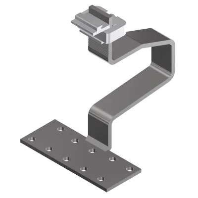 SL Rack Dachhaken 13145-01 SL-A2-45 | 45 mm Dachlattenhöhe | Edelstahl | für Ziegeldach | höhenverstellbar