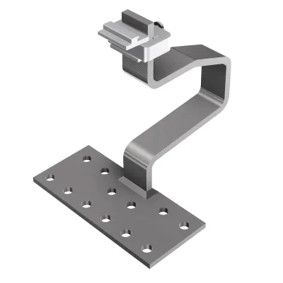 SL Rack Dachhaken SL-A2-45 X 13145-02 | 45 mm Dachlattenhöhe | Edelstahl | hohe Schneelast | Ziegeldach geeignet
