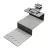 Bild: SL Rack Dachhaken SL-A2 13105-00 | Tegalit-Dachziegel | Edelstahl | Kreuzverbinder | Torx TX40 | 382x120x144mm
