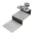 Bild: SL Rack Dachhaken SL-A2 13105-00 | Tegalit-Dachziegel | Edelstahl | Kreuzverbinder | Torx TX40 | 382x120x144mm