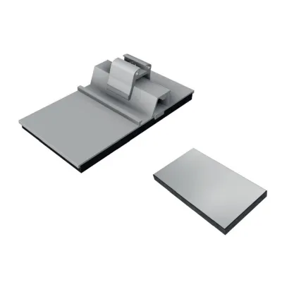 SL Rack Bodenschuh 21112-20 | Photovoltaik-Befestigung Flachdach | Bautenschutzmatte AKSK Aluminium | EPDM | für RAILs