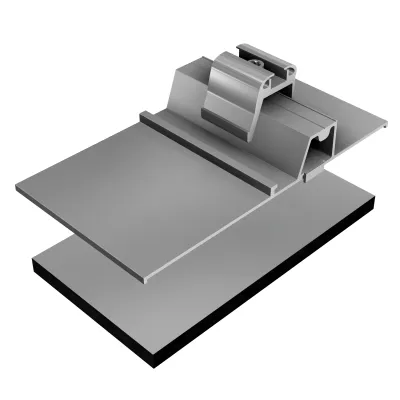SL Rack Bodenschuh 21112-20 | Photovoltaik-Befestigung Flachdach | Bautenschutzmatte AKSK Aluminium | EPDM | für RAILs