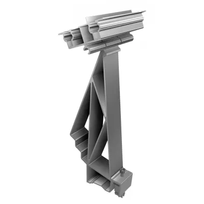 SL Rack FLA Halter oben 21113-15 | Photovoltaik-Befestigung | 15° schwenkbar | für Flachdach | einfache Montage | TX40