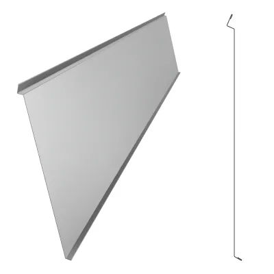 SL Rack Windschottblech 21212-2280 | Photovoltaik Flachdach Befestigung | 10° oben | Aluminium | 2280x289mm