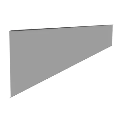 SL Rack Windschottblech 21212-2280 | Photovoltaik Flachdach Befestigung | 10° oben | Aluminium | 2280x289mm