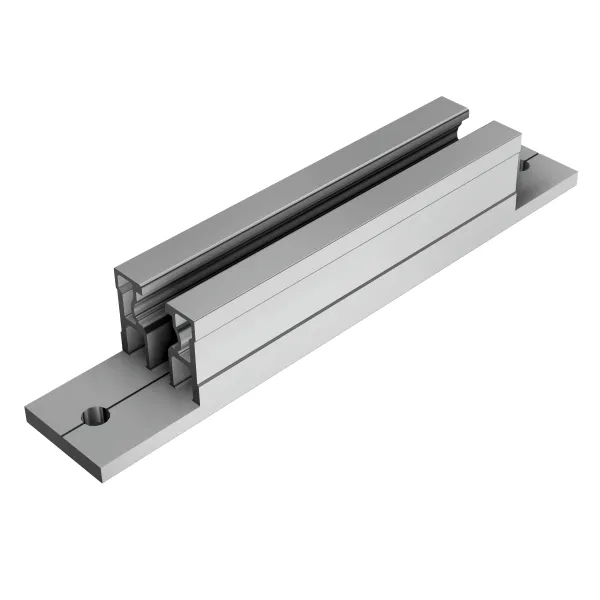 SL Rack Trapezdach-Verbinder Trapez V 11202-01 | Photovoltaik-Befestigung | Aluminium | 180x30x36 mm