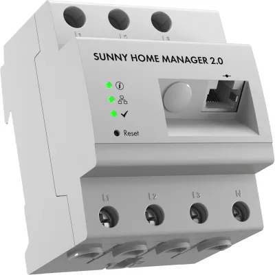 SMA Photovoltaik-Datenlogger Sunny Home Manager HM-20 | intelligentes Energiemanagement | 1-3 phasig | Ethernet