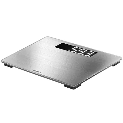 Soehnle Personenwaage 63867 Style Sense Safe 300 | Digitalwaage | XXL-LCD | 180 kg | Edelstahl