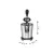 Bild: Solis Zitruspresse Citrus Juicer 8453 | Elektrisch 160W | Edelstahl | Direkter Saftauslauf | Leiser Motor