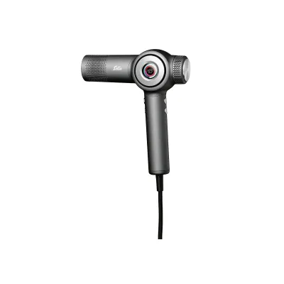 Solis Haartrockner Airvolution 3804 | 1600W BLDC-Motor | Ionen-Technologie | 4 Heizstufen | Diffusor | anthrazit