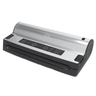 Solis Vac Prestige 922.20 Vakuumiergerät | 120W | Edelstahl | Folienschneider | silber/schwarz