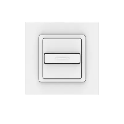 SOMFY Jalousietaster Smoove Uno IN 1800534 | Rollladen- & Markisensteuerung | UP-Montage | 1-polig | 230V | weiß