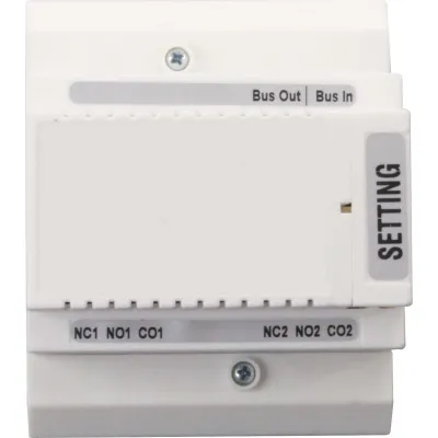 Somfy Relaismodul VSYSTEMPRO VSP-RM02 | Schaltrelais für Türöffner & Torsteuerung | Alarm | IP20